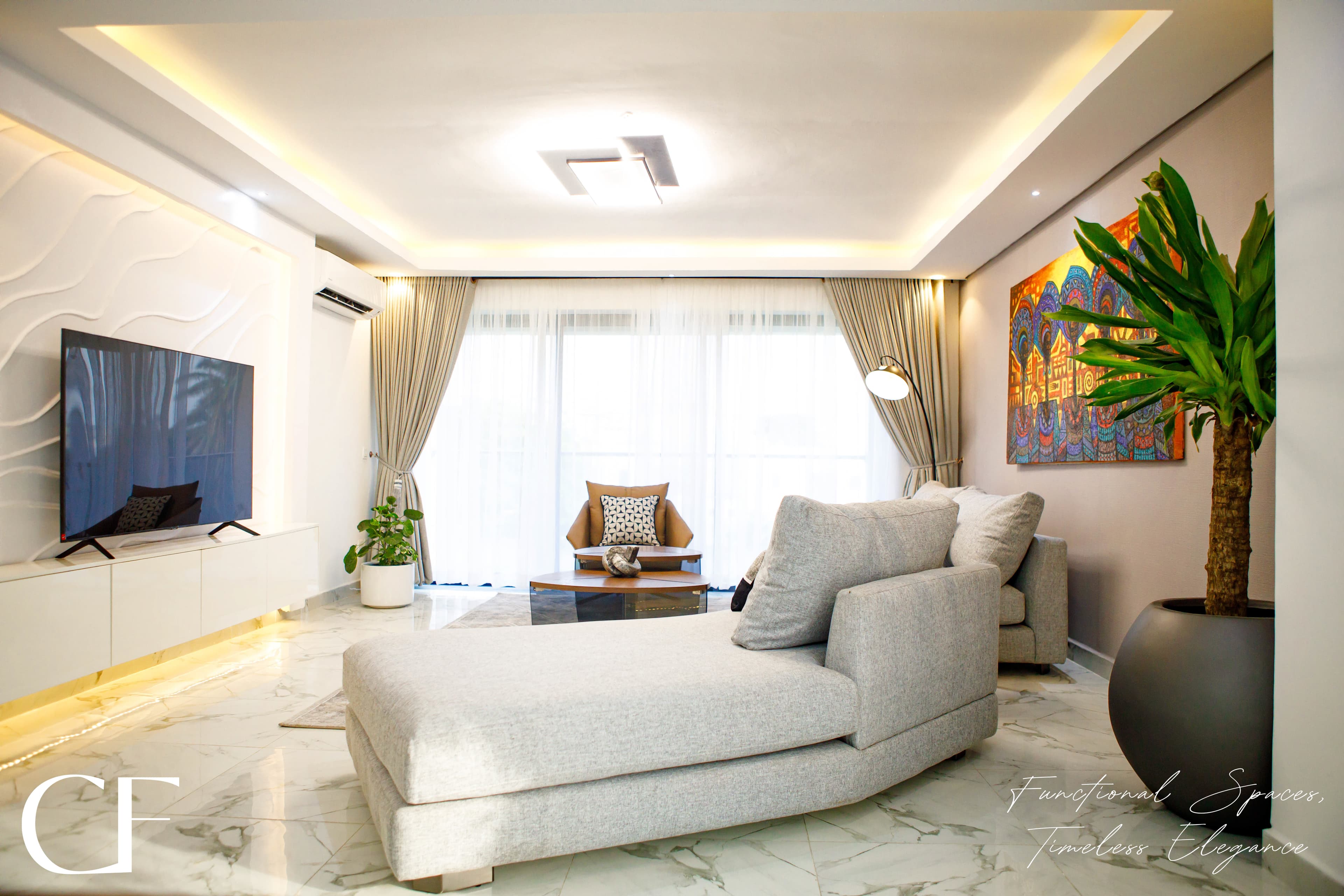 The Luxe Retreat Interior