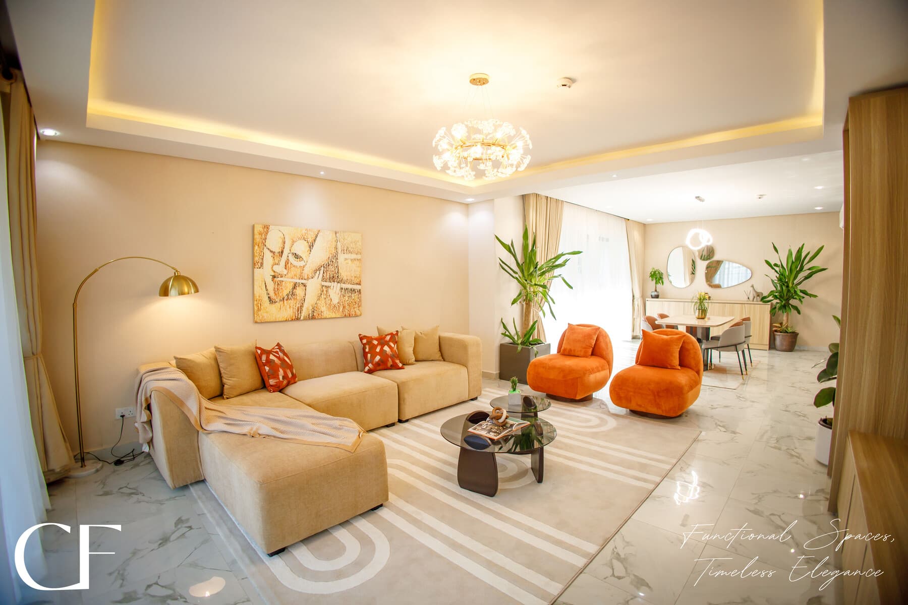 The Warm Oasis Interior